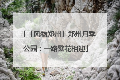 「风物郑州」郑州月季公园：一路繁花相迎