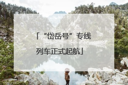 “岱岳号”专线列车正式起航