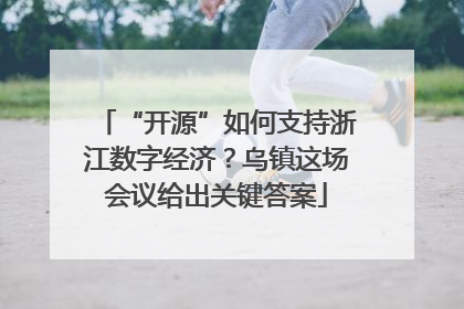 “开源”如何支持浙江数字经济？乌镇这场会议给出关键答案