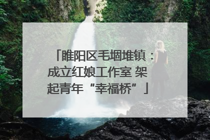 睢阳区毛堌堆镇：成立红娘工作室 架起青年“幸福桥”