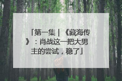 第一集｜《藏海传》：肖战这一把大男主的尝试，稳了