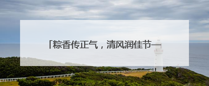 粽香传正气，清风润佳节——以廉洁文化点亮传统节日