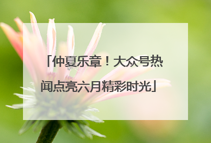 仲夏乐章！大众号热闻点亮六月精彩时光