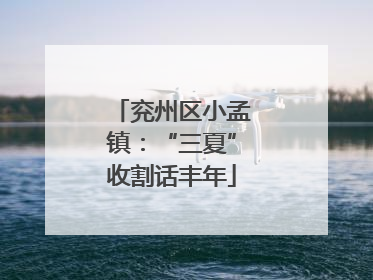 兖州区小孟镇：“三夏”收割话丰年