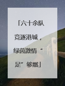 六十余队竞逐港城，绿茵激情“足”够燃