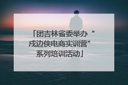 团吉林省委举办“戍边侠电商实训营”系列培训活动
