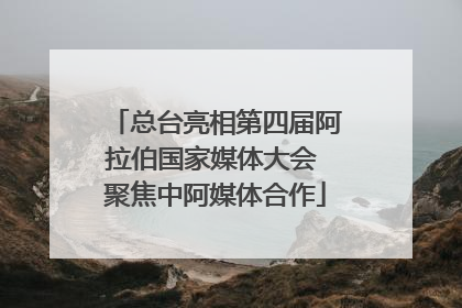 总台亮相第四届阿拉伯国家媒体大会 聚焦中阿媒体合作