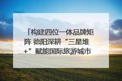 构建四位一体品牌矩阵 德阳深耕“三星堆+”赋能国际旅游城市建设｜文旅局长说