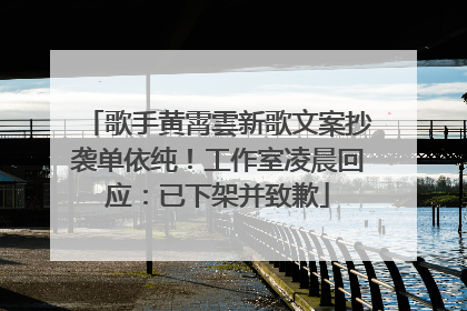 歌手黄霄雲新歌文案抄袭单依纯！工作室凌晨回应：已下架并致歉