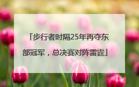 步行者时隔25年再夺东部冠军，总决赛对阵雷霆