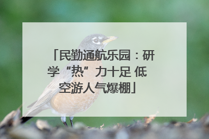 民勤通航乐园：研学“热”力十足 低空游人气爆棚