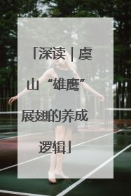深读｜虞山“雄鹰”展翅的养成逻辑