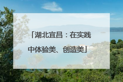 湖北宜昌：在实践中体验美、创造美
