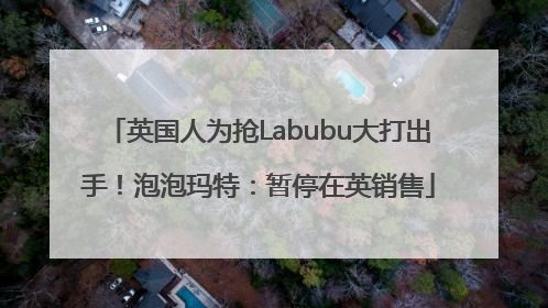 英国人为抢Labubu大打出手！泡泡玛特：暂停在英销售