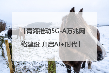 青海推动5G-A万兆网络建设 开启AI+时代