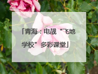 青海：电靓“飞地学校”多彩课堂