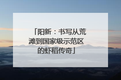 阳新：书写从荒滩到国家级示范区的虾稻传奇