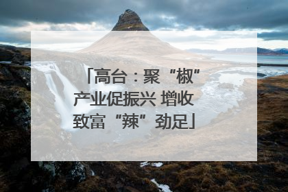 高台：聚“椒”产业促振兴 增收致富“辣”劲足