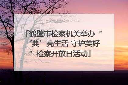 鹤壁市检察机关举办“‘典’亮生活 守护美好”检察开放日活动