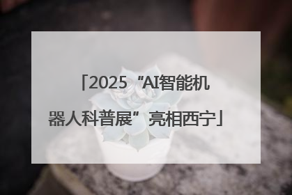 2025“AI智能机器人科普展”亮相西宁