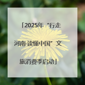 2025年“行走河南·读懂中国”文旅消费季启动